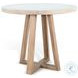 Ashwyn Light Gray 42" Round Counter Height Dining Table