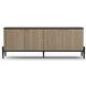 Madera Chocolate Koto Matte and Modern Walnut 4 Door Sideboard