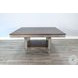 Sawmill Square Brown 60" Rectangular Dining Table with Storage