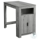 1204 Grey Laminate 48" Rectangular Counter Height Dining Table