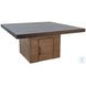 Modern Minimalist Brown 60" Round Dining Table with Storage