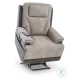 4Z Relax Retreat Sand Performance Fabric Power Lift Recliner