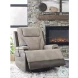4Z Relax Retreat Sand Performance Fabric Power Lift Recliner