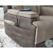 4Z Relax Retreat Sand Performance Fabric Power Lift Recliner