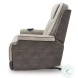 4Z Relax Retreat Sand Performance Fabric Power Lift Recliner