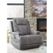4Z Relax Retreat Slate Performance Fabric Power Lift Recliner