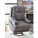 4Z Relax Retreat Slate Performance Fabric Power Lift Recliner
