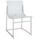 Adino Clear Side Chair Set Of 2
