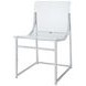 Adino Clear Side Chair Set Of 2