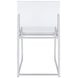 Adino Clear Side Chair Set Of 2