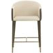 Rowan Dillon Cream Upholstered Counter Height Stool