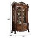 Dresden Cherry Oak 2 Door Curio Cabinet with LED