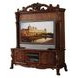 Dresden Cherry Oak 66" TV Stand with Back Panel