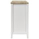 Hollis Brown And White Sideboard