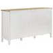 Hollis Brown And White Sideboard