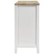 Hollis Brown And White Sideboard
