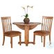 Golden Hearth Rustic Oak Sedona Dining Chair Set of 2