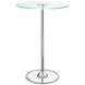 Thea Chrome And Clear LED Bar Table