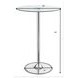 Thea Chrome And Clear LED Bar Table