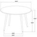Andrews Light Ash 48" Round Dining Table
