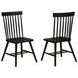 Andrews Light Ash and White Rectangular Dining Room Set