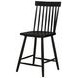 Andrews Black Counter Height Stool Set of 2