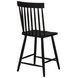 Andrews Black Counter Height Stool Set of 2
