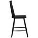 Andrews Black Counter Height Stool Set of 2