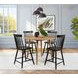 Andrews Black Counter Height Stool Set of 2