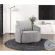 Francine Gray Swivel Chair