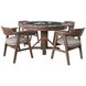 Cole Cinder 54" Round Dining Game Table Set