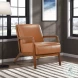 Gabe Walnut Accent Chair