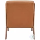 Gabe Walnut Accent Chair