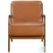 Gabe Walnut Accent Chair