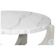 Gavin Driftwood And White Marble Cocktail Table