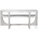 Gavin Driftwood And White Marble Console Table