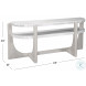 Gavin Driftwood And White Marble Console Table