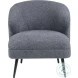Wyles Dark Gray Accent Chair