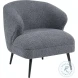 Wyles Dark Gray Accent Chair