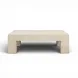 Roxanne Travertine Outdoor Square Large Coffee Table