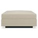 Fusion Beige Upholstered Rectangular Ottoman