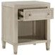 Genoa Light Oak 1 Drawer Nightstand