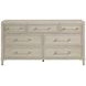 Genoa Light Oak 7 Drawer Dresser