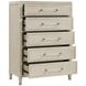 Genoa Light Oak 5 Drawer Chest