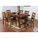 Villa Rosso Vintage Mocha Ladderback Dining Chair Set of 2
