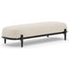 Madera Beige And Modern Walnut Upholstered Panel Bed Room Set