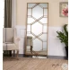 Milo Antique Gold Leaf Floor Mirror