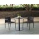 Costello Black 24" Round Outdoor Bistro Table