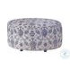 Wowza Limbu Indigo Cocktail Ottoman