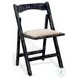 Hearthwood Haven Blue Ocean Blue Drop Leaf Round Dining Room Set